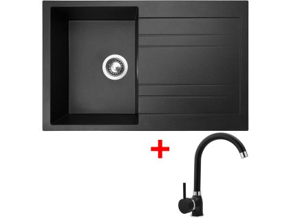 375206 sinks grande 800 granblack polo gr