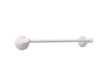 342376 drzak rucniku 400 5 mm bily koupelnovy doplnek morava retro barva bila