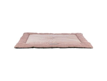 342673 podlozka k lezeni viviana 120 x 80 cm sametova tkanina anticka ruzova