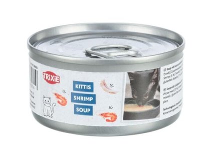 345499 shrimp soup krevety kure tekuty pamlsek pro kocky bal 4 x 80 g