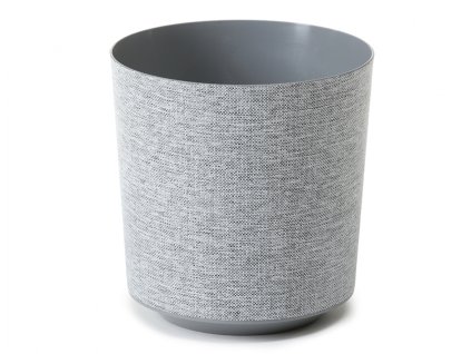 352144 obal na kvetinac gama textil dekor plastovy d20x20cm