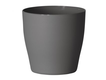 350395 obal na kvetnik living plastovy matny d13cm