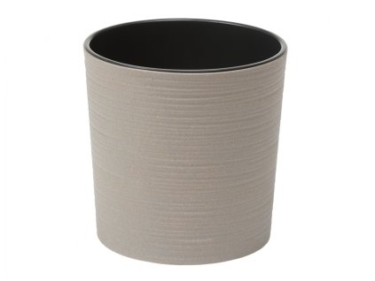 352198 obal na kvetnik malwa prouti eco wood plastovy d19x19cm