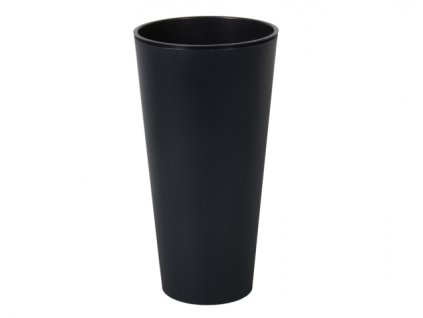 353218 obal na kvetnik tubus slim plastovy matny d40x76cm