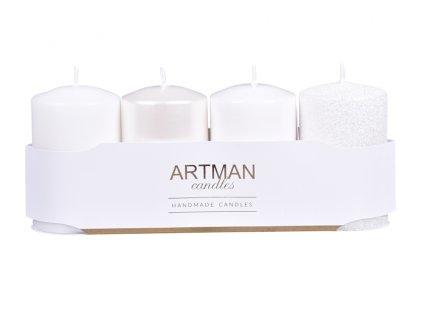 352201 svicka adventni valec mix d6x10cm 4ks