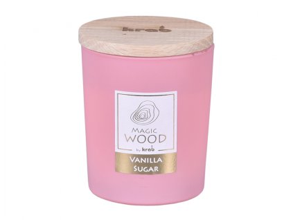 351640 svicka ve skle magic wood vanilla sugar vonna 300g