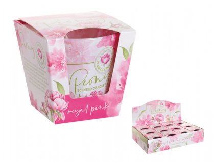 351655 svicka ve skle peony royal pink vonna 115g