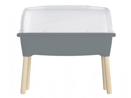351814 truhlik respana planter wood 3v1 na vysev vysadbu 77x38x80cm