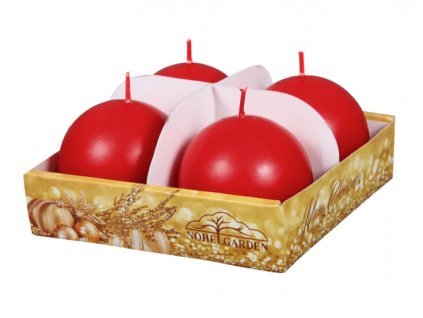 354184 svicka koule matna d6cm 4ks