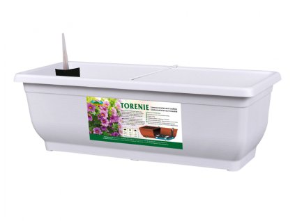 354292 truhlik torenie modern samozavlazovaci plastovy matny 75cm