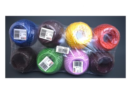355174 motouz pp 20000dtex d3 15mm x 120m 250g mix barev