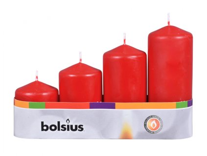 355996 svicky adventni stupnovite mat d5x6 8 10 12cm 4ks