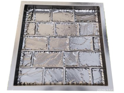 40866 huka hk 126 forma na beton cihlova dlazebni kostka 49x49x5 cm