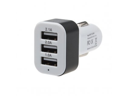 115180 1 huka char2100 adapter do auta 3 x usb