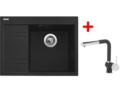 362222 sinks rim 650 p metalblack mix 3 p gr