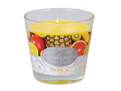 362609 svicka ve skle tropicke ovoce vonna 140g