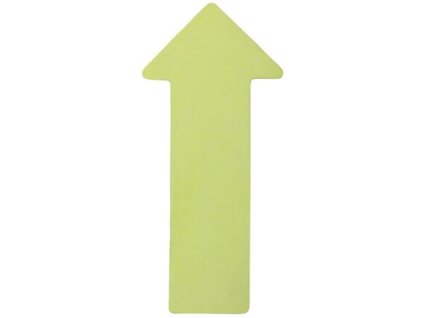 362936 arrow znacka na podlahu zluta baleni 1 ks