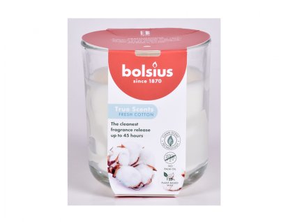 364007 svicka ve skle true scents bavlna vonna d9x10cm