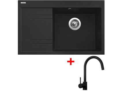 365045 sinks rim 780 p metalblack vitalia cerna matna