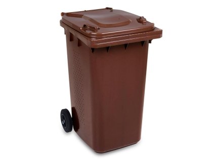 popelnice BIO 240l hnědá plastová