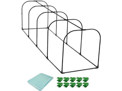 367997 plant shed 6c konstrukce na ochranu rostlin 200 x 60 x 55 cm baleni 1 sada