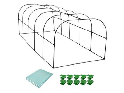 368006 plant shed 8c konstrukce na ochranu rostlin 250 x 80 x 80 cm baleni 1 sada