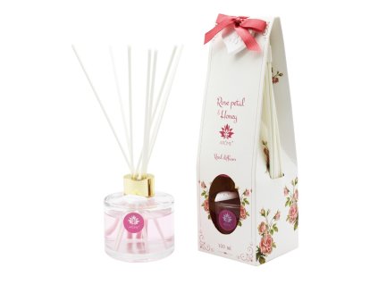 368816 arome difuzer 100 ml s tycinkami rose petal honey