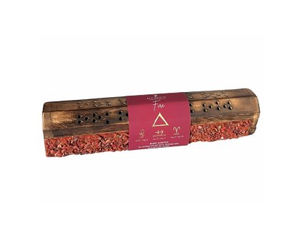 376199 arome elements dreveny box na vonne tycinky 10 tycinek ohen
