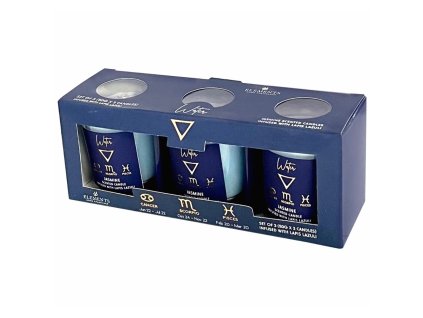 376172 arome elements sada vonnych svicek 3 ks voda