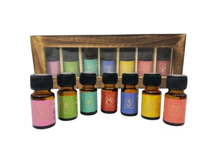 376193 arome chakra vonny olej 10 ml sada 7 ks