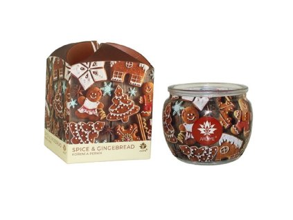 372686 arome svicka 90 g ve skle a flower boxu spice gingerbread