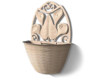 370838 bama zavesny kvetinac gerla paglia 32cm svetle hneda
