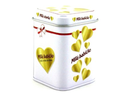 368357 gifty city krabicka plechova 4 5x4 5x6 6 cm mila babicko