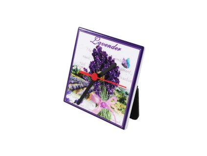 368372 home elements hodiny 11 cm levandule