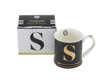 368435 home elements hrnek 370 ml initials pismeno s