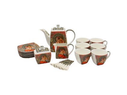 369617 home elements luxusni souprava na caj 15 ks mucha tmavy