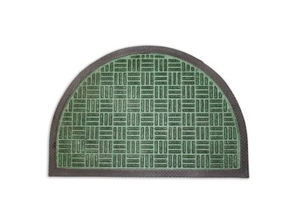 368786 home elements rohoz gumova pp pulkruh zelena 40x60 cm