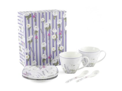 369386 home elements sada dvou salku 250 ml s podsalky a lzickami levandule