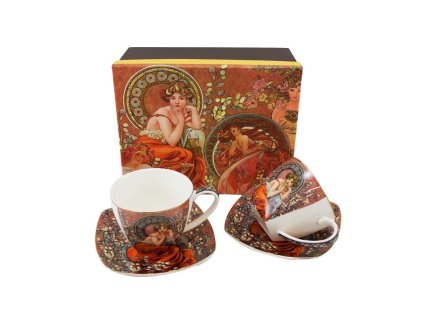 368570 home elements sada dvou salku 250 ml s podsalky a lzickami mucha tmavy