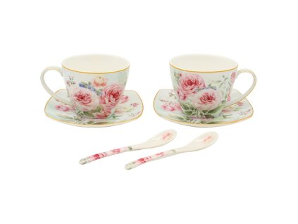 369527 home elements sada dvou salku 250 ml s podsalky a lzickami ruze