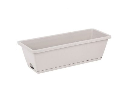 384905 flora truhlik s podmiskou svetle seda baleni 1 ks