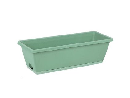 384908 flora truhlik s podmiskou svetle zelena baleni 1 ks