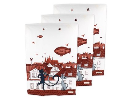 385928 gifty city sada 3 uterek 50 70 cm prague cat