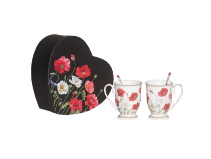 386222 home elements sada dvou salku 280 ml se lzickami maky bile