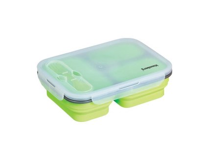371483 obedovy box 1100ml klausberg barva zelena material silikon