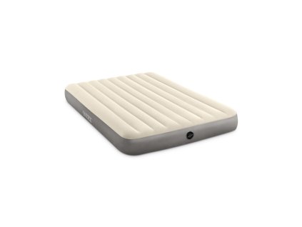 387560 intex air bed single high queen dvouluzko 152 x 203 x 25 cm