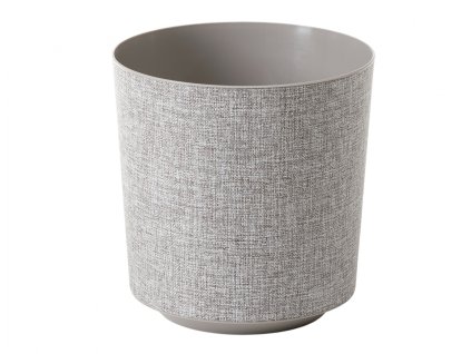 387806 obal na kvetinac gama textil dekor plastovy d20x20cm