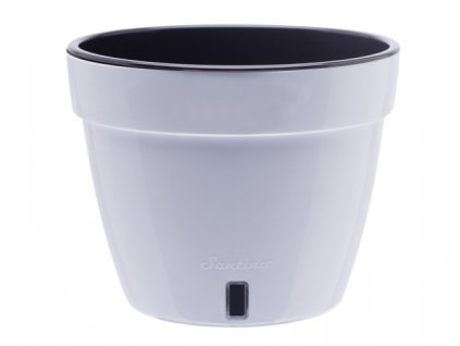 387812 obal na kvetnik asti samozavlazovaci plast leskly d24cm 6l