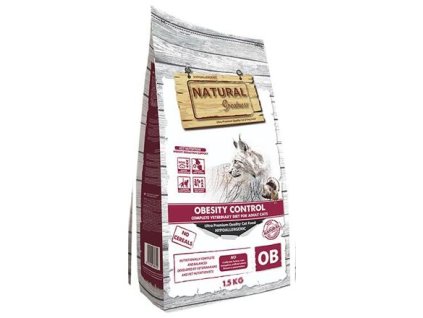 388028 natural greatness obesity control veterinarni dieta pro kocky 1 5 kg