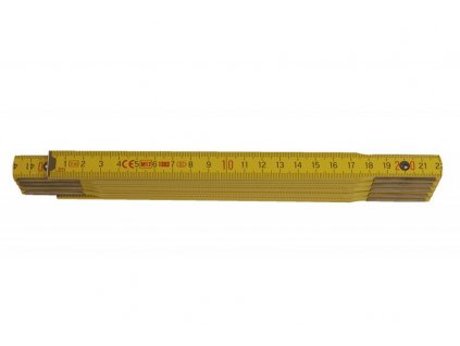 9675 metr skladaci 2m profi drevo zluty